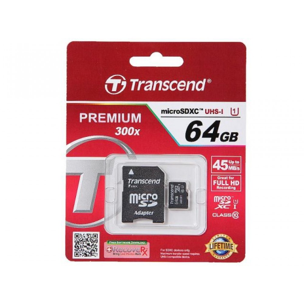 Карта памяти 64gb карта памяти transcend