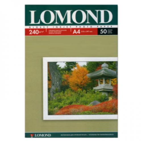 Бумага Lomond для струйной печати A4/240г/м2/50л. листов, матовая (0102135)