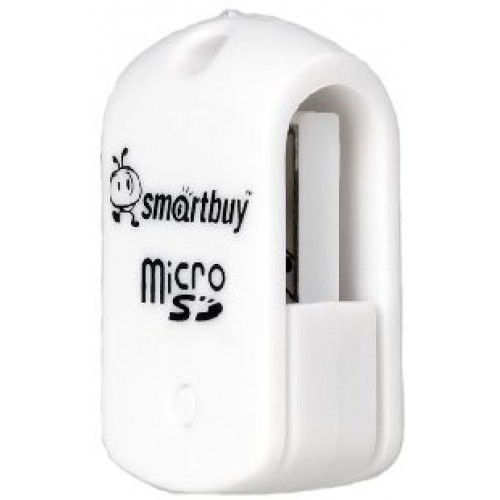 Устройство чтения/записи Smartbuy MicroSD, белый (SBR-706-W)