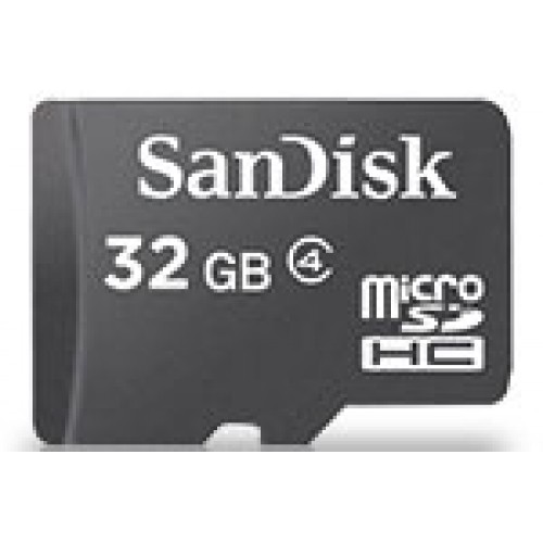 Карта памяти microSD Card32Gb SanDisk Class4 HC without adapter (SDSDQM-032G-B35)
