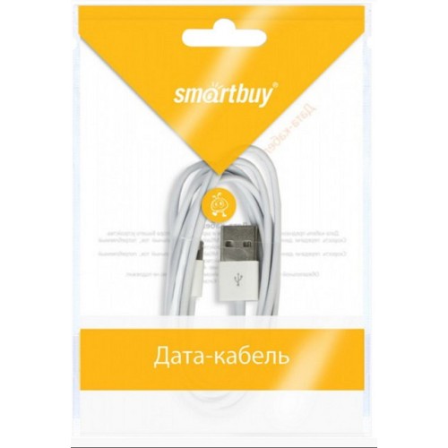 Кабель Smartbuy USB - Lightning 8-pin для Apple, длина 1,2 м (iK-512)/500 (А-000013879)
