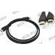 Кабель Hama H-11964 HDMI(m) - HDMI(m) 1.5m, GOLD black
