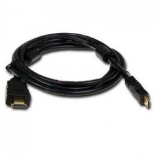 Кабель BURO HDMI(m) - Mini HDMI(m) 1.8м, GOLD ф/фильтр, black