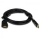 Кабель BURO HDMI(m) - Mini HDMI(m) 1.8м, GOLD ф/фильтр, black