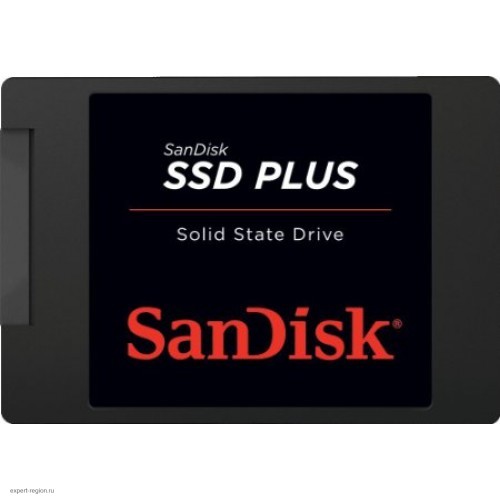 Накопитель SSD 480GB Sandisk Plus 2.5" SATA3 (SDSSDA-480G-G26)