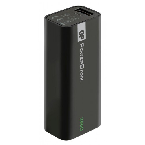 Портативный аккумулятор GP Portable PowerBank FN05M,  5200мAч, 2.1A, 1xUSB (GPFN05MBE-2CRB1)