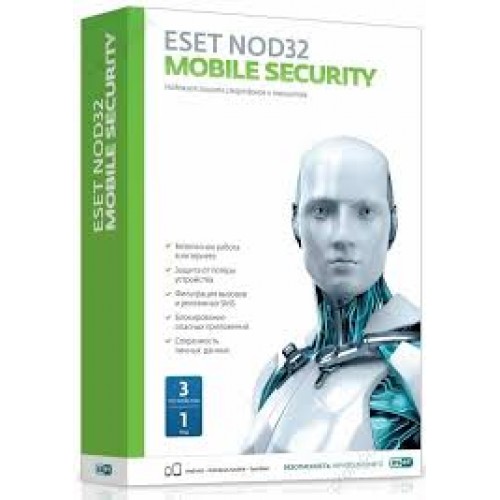 ПО ESET NOD32 Mobile Security 3ПК/1 год (NOD32-ENM2-NS(BOX)-1-1)