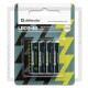 Батарейки алкалиновые Defender LR03-4B (AAA)