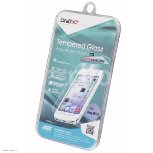 Защитное стекло Onext для Apple iPhone 5/5C/5S антиблик, 1шт