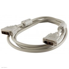 Кабель DVI-D(m) dual link -> DVI-D(m) dual link NINGBO 3m, ферритовый фильтр, блистер, серый (RD-DVI-3-BR)