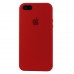 Чехол-накладка Soft Touch для Apple iPhone SE (red)
