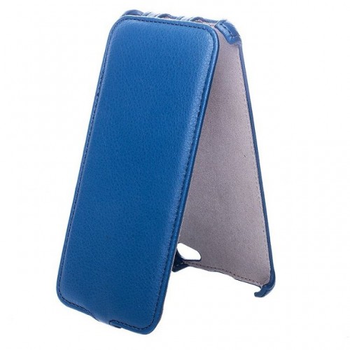 Чехол-книжка Activ Leather для Meizu U20 (blue) открытие вниз