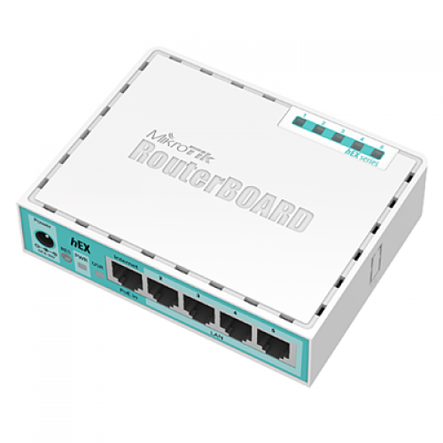 Маршрутизатор MikroTik hEX RB750Gr3, 4UTP 10/100/1000Mbps, 1WAN, USB