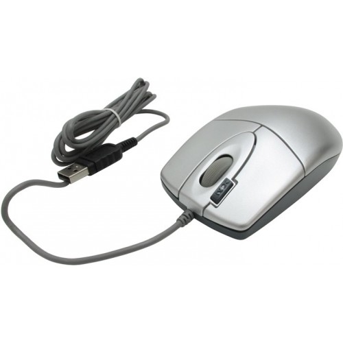 Манипулятор Mouse A4Tech OP-620D-2 silver 800dpi, 4but, USB
