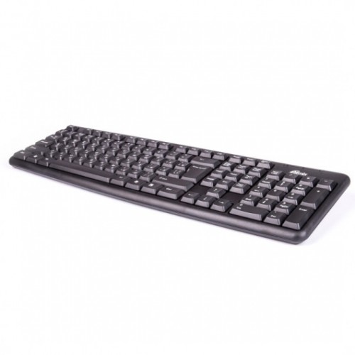 Клавиатура Ritmix RKB-103, мембранная, USB, черный