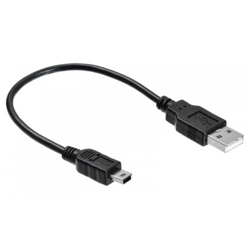 Кабель OTG Buro USB(f)-miniUSB, black, 0.2м (OTG_MINI)