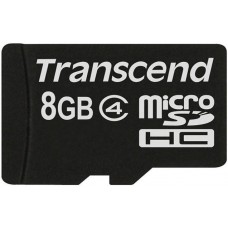 Карта памяти microSD Card 8Gb Transcend Class4 HC (TS8GUSDC4)