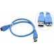 Кабель USB3.0 AM - micro 9P 5bites UC3002-005, 0.5м