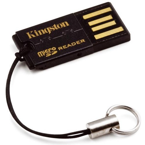 Устройство чтения/записи Kingston FCR-MRG2, microSDHC, USB 2.0, черный