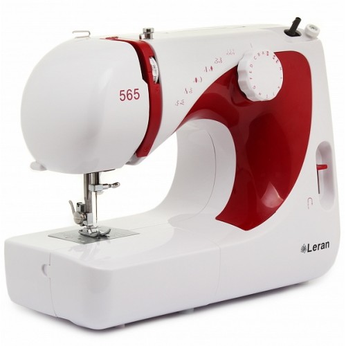 Швейная машина Leran 565 белый/красный