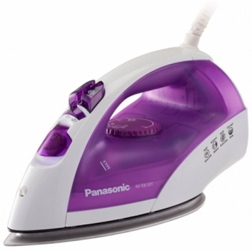 Утюг Panasonic NI-E610TVTW фиолетовый/белый